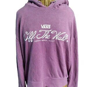 Vans Logo Purple Pullover Hoodie